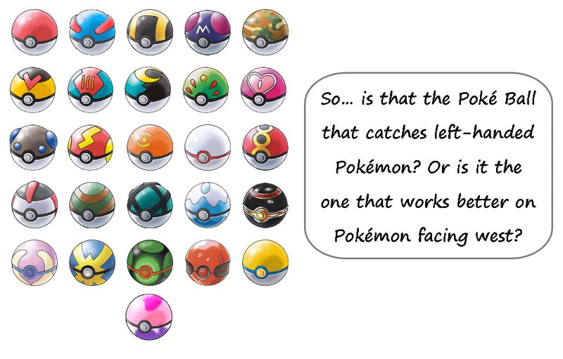 Illustration for article titled Returning to Pokémon: confused by Poké Balls.
